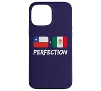 Chilean Plus Mexican Perfection Heritage Flag Case for iPhone 13 Pro Max