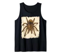Chilean Rose Tarantula Rose Hair Spider Arachnid Lovers Tank Top