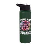 Chilean Rose Tarantula Save Tarantula Stainless Steel Insulated Water Bottle