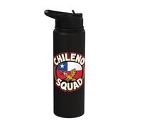 Chileno Squad | Product for Chilean | Products Chile Stainless Steel Insulated Water Bottle