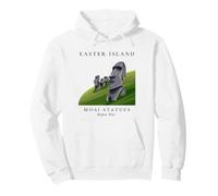 ChileTourist Souvenir Rapa Nui Island Archaeological sites Pullover Hoodie