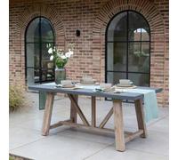 Chilford Outdoor Dining Table Small Grey Slate