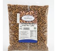Chilgoza Pine Nuts with Shell - Organic Pine Nuts 500g | Natural Energy Boosting Nuts Snack | Rich in Protein, Iron & Magnesium | Whole Pine Nut Shell