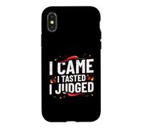 Chili Cook Off Judge - I Came - I Tasted - I Judged Case for iPhone X/XS