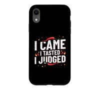 Chili Cook Off Judge - I Came - I Tasted - I Judged Case for iPhone XR