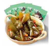 Chili, Crispy and delicious seaweed with chili oil, slightly spicy flavor, Sichuan-style vegetarian snack, individually packaged, 20g per pack. (30packs)