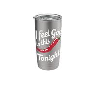 Chili I Feel God in This Chili'S Tonight Stainless Steel Insulated Tumbler