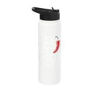 Chili I Feel God in This Chili'S Tonight Stainless Steel Insulated Water Bottle