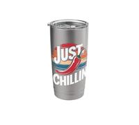 Chili Just Chillin Stainless Steel Insulated Tumbler