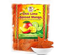 Chili Lime Dried Mango Slices, 1 lb. Bag, Sweet, Tangy, and Spicy, Authentic Mexican Style Dry Fruit, Fresh and Natural