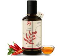 Chili Olive Oil 250ml, Extra Virgin Cold Pressed with Fresh Chilli, Italian | Early Harvest Extra Virgin EVOO, High Polyphenols and Fresh Chillies from Single Origin in Italy