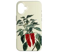 Chili Pepper Botanical Vector Illustration Case for iPhone 16 Plus