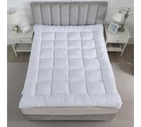 CHILIMILII 10CM Thick Mattress Topper Small Single 76cm X 190cm-Hotel Quality- Micro Fibre Mattress Enhancer Pad with Easy Fit Straps- Box Stitched- Elastic Corners- Ultra Fluffy and Breathable Topper