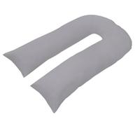 Chilimilii 12Ft U Pillow Cases Polycotton Soft Anti-Allergenic Washable Pillow Covers (Grey)