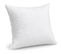 CHILIMILII Extra Filled Cushion Insert 18x18 Inch, Hollow Fibre (Pack of 1) | Made in UK, extra-filled 45x45cm cushion inner with virgin hollow fibre; bounce back, hypoallergenic and washable.