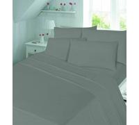 Chilimilii Flannelette Sheet Set 4Pc 100 % Brushed Cotton Thermal Soft Warm Bedding Set- Fitted Sheet +Flat Sheet +Pillowcase