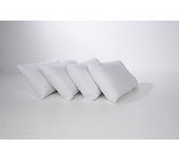 CHILIMILII Hotel Quality Duck Feather & Down Pillows, 100% Cotton Down Proof Cover, Standard Size 50 x 75cm Pillows in Pack of 2,4 & 6 (Pack of 4)