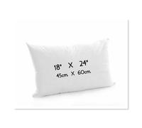 CHILIMILII Oblong Cushion Pad Rectangular Shape Deep Fill Hollowfiber Cushions Insert Inner