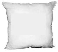 CHILIMILII Pack of 2 Duck Feather & Down Cushion Pads, Inserts, Inners- 100% Cotton Cover Extra Soft Cushion Pads- Anti Allergic in 16",18",20",22",24",26" (24x24)