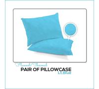 CHILIMILII Pillowcases Pair Pack 100% Brushed Cotton Flannelette Thermal Pillow Covers 19''x29''