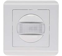 ChiliTec Motion Sensor, 160°, 9 m, White, Direct Replacement for Light Switch, AC, Indoor, MOTION_DETECTOR_DEVICE