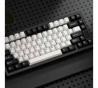 Chilkey ND75 Aluminum Keyboard 75% Percent Wireless Gaming Mechanical Keyboard with LCD Screen, Quick Assembly, BT/2.4G/USB-C, Hot Swappable Per-key RGB Custom Black Keyboard for Windows, MacOS