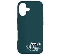 Chill AF Club! Doing Nothing Deluxe Chilling Panda Fun Case for iPhone 17