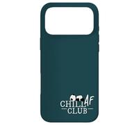 Chill AF Club! Doing Nothing Deluxe Chilling Panda Fun Case for iPhone 17 Pro Max