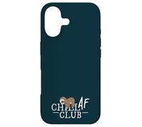 Chill AF Club! Doing Nothing Deluxe Chilling Sloth Case for iPhone 17