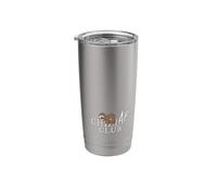 Chill AF Club! Doing Nothing Deluxe Chilling Sloth Stainless Steel Insulated Tumbler