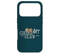 Chill Art Club! Procrastinating Sloth Doing Nothing Case for iPhone 17 Pro