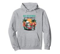 Chill Art With Karma Patience Vacation Vibes Zen Halloween Pullover Hoodie