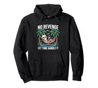 Chill Art With Karma Patience Vacation Vibes Zen Halloween Pullover Hoodie