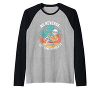 Chill Art with Karma Patience Vacation Vibes Zen Halloween Raglan Baseball Tee