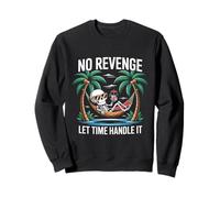 Chill Art With Karma Patience Vacation Vibes Zen Halloween Sweatshirt