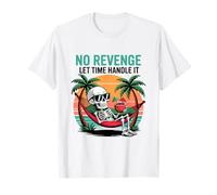Chill Art with Karma Patience Vacation Vibes Zen Halloween T-Shirt