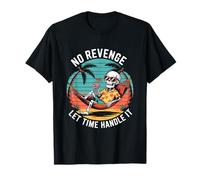 Chill Art with Karma Patience Vacation Vibes Zen Halloween T-Shirt