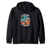 Chill Art With Karma Patience Vacation Vibes Zen Halloween Zip Hoodie