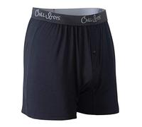 Chill Boys Viscose from Bamboo Boxers for Men - Cool Comfortable, Soft Breathable Men's Underwear - Boxer Shorts, Bamboo Black, L