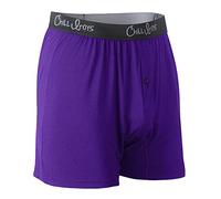 Chill Boys Viscose from Bamboo Boxers for Men - Cool Comfortable, Soft Breathable Men's Underwear - Boxer Shorts, Vikings Purple, L