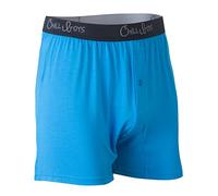 Chill Boys Viscose from Bamboo Boxers for Men - Cool Comfortable, Soft Breathable Men's Underwear - Boxer Shorts, Blue, M