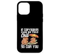 Chill Capybara So Can You Capybaras Cute Funny Animal Case for iPhone 12 mini