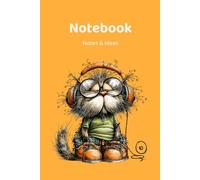 Chill Cat Notebook: A Whimsical Journal for Notes, Ideas & Creative Writing - 6 x 9 Inches, Lined Pages