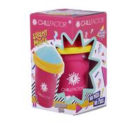 Chill Factor Color Shock Slushy Maker Perfectly Pink - Reusable Slushy Maker Cup, Homemade Slushies, Squeeze Cup Slushy Maker Kitchen Toy