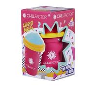 Chill Factor Color Shock Slushy Maker Perfectly Pink - Reusable Slushy Maker Cup, Homemade Slushies, Squeeze Cup Slushy Maker Kitchen Toy