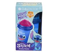ChillFactor 08258 Disney Reusable Squeeze Cup Maker with Stitch Character Design, Homemade slushies, Blue