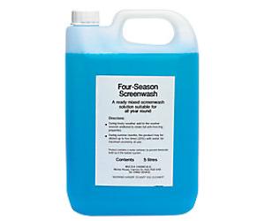 Chill Factor Four-Season Screen Wash 5 L Liquid Bottle