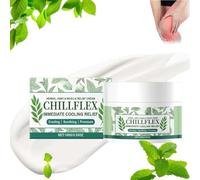 CHILL-Flex Instant Cooling Relief Cream, Soothing Joint & Muscle Gel for Neck, Back, Head, Hands, Feet, 100g Cooling Pain Relief for Active Lifestyles