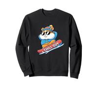 Chill Guy Snowboard Hamster Cool Snow Rider Sweatshirt
