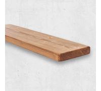 Chill House Ltd Chill House Rustic Floating Shelf 9X2 Inch, Dark Oak, 160Cm
